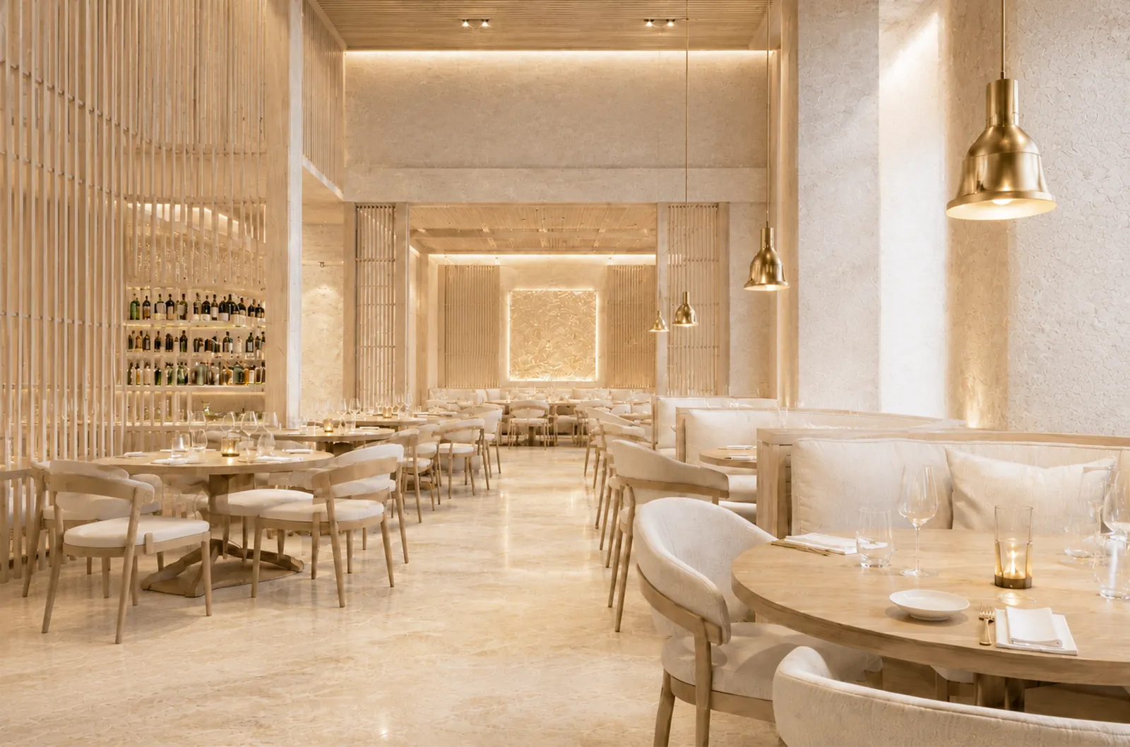 El restaurante antes