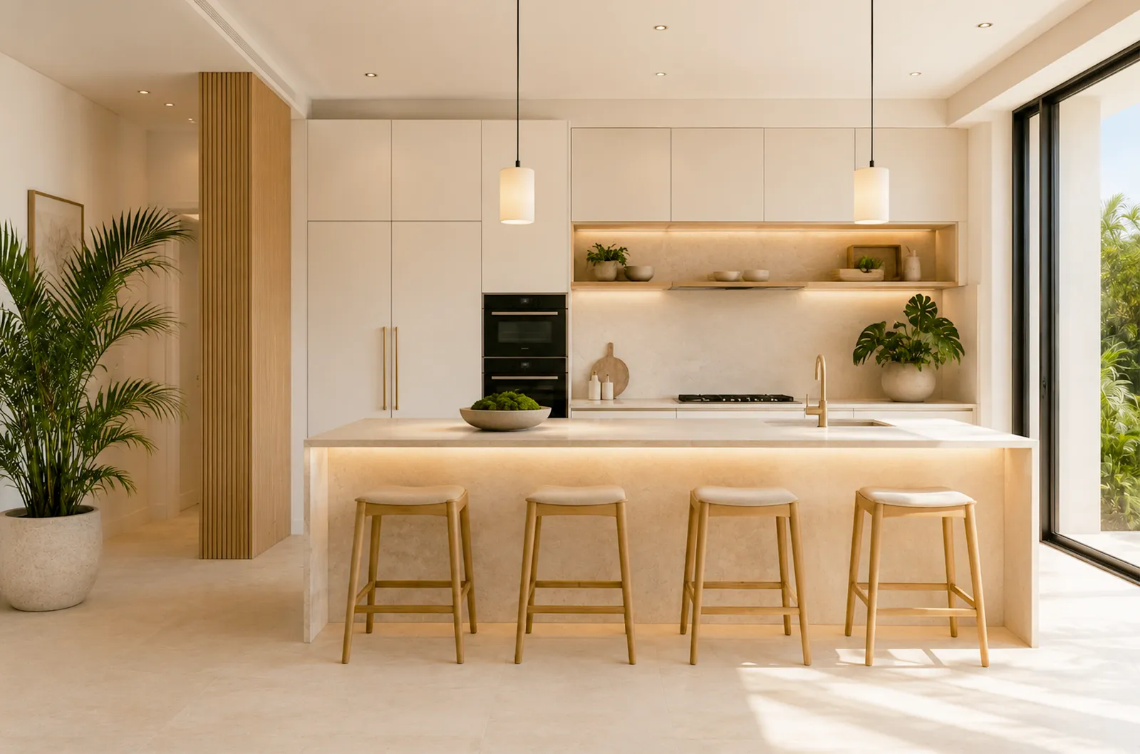 Cocina, después